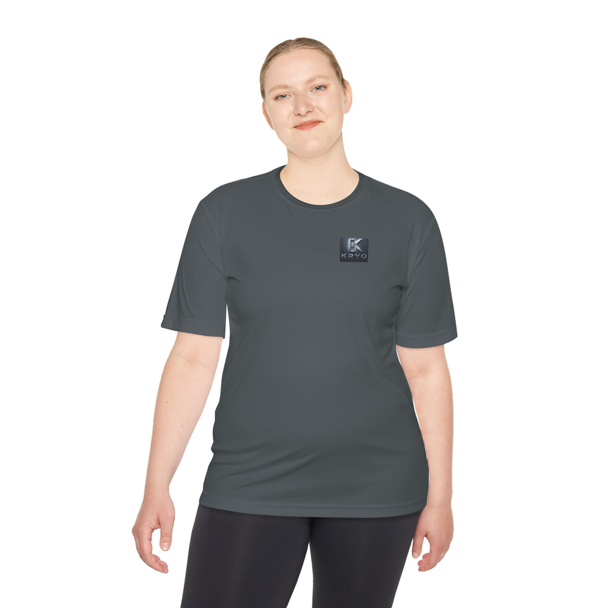 Kryo Workout Gear Hustle for the Muscle Graphic Tee — Moisture-Wicking Active Shirt