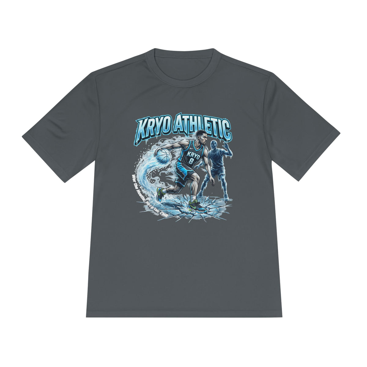 Kryo Athletic Basketball Graphic Tee — Performance Moisture‑Wicking Shirt