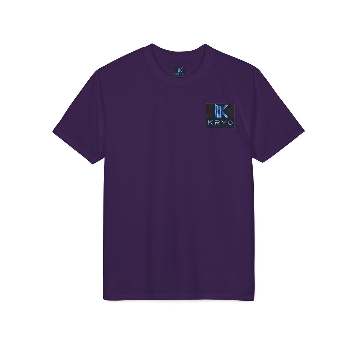 KRYO Logo Performance T‑Shirt — Futuristic Cryo Tech Graphic Tee