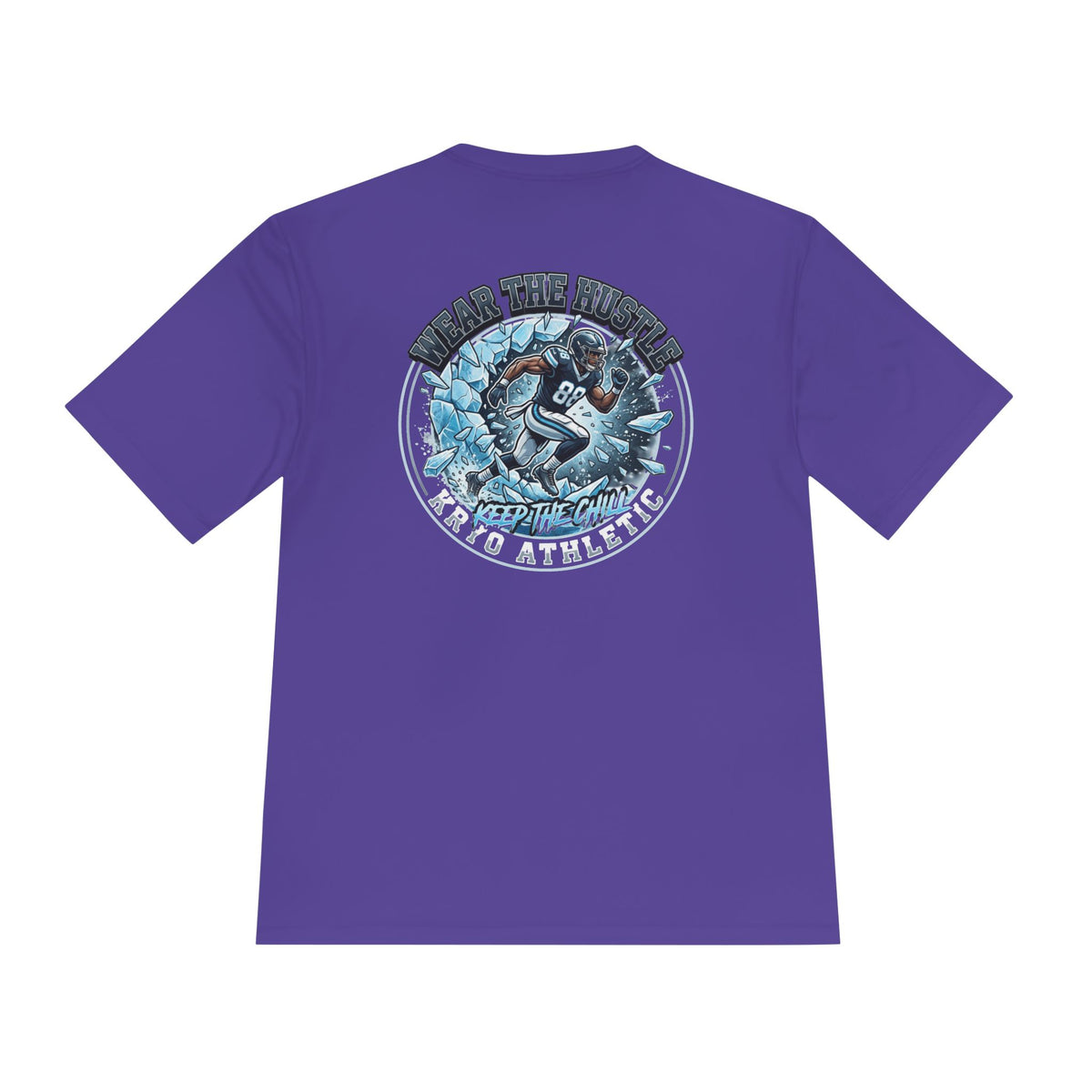 Kryo Football Icebreaker Football Tee — "Break the Ice" Sports Graphic Shirt