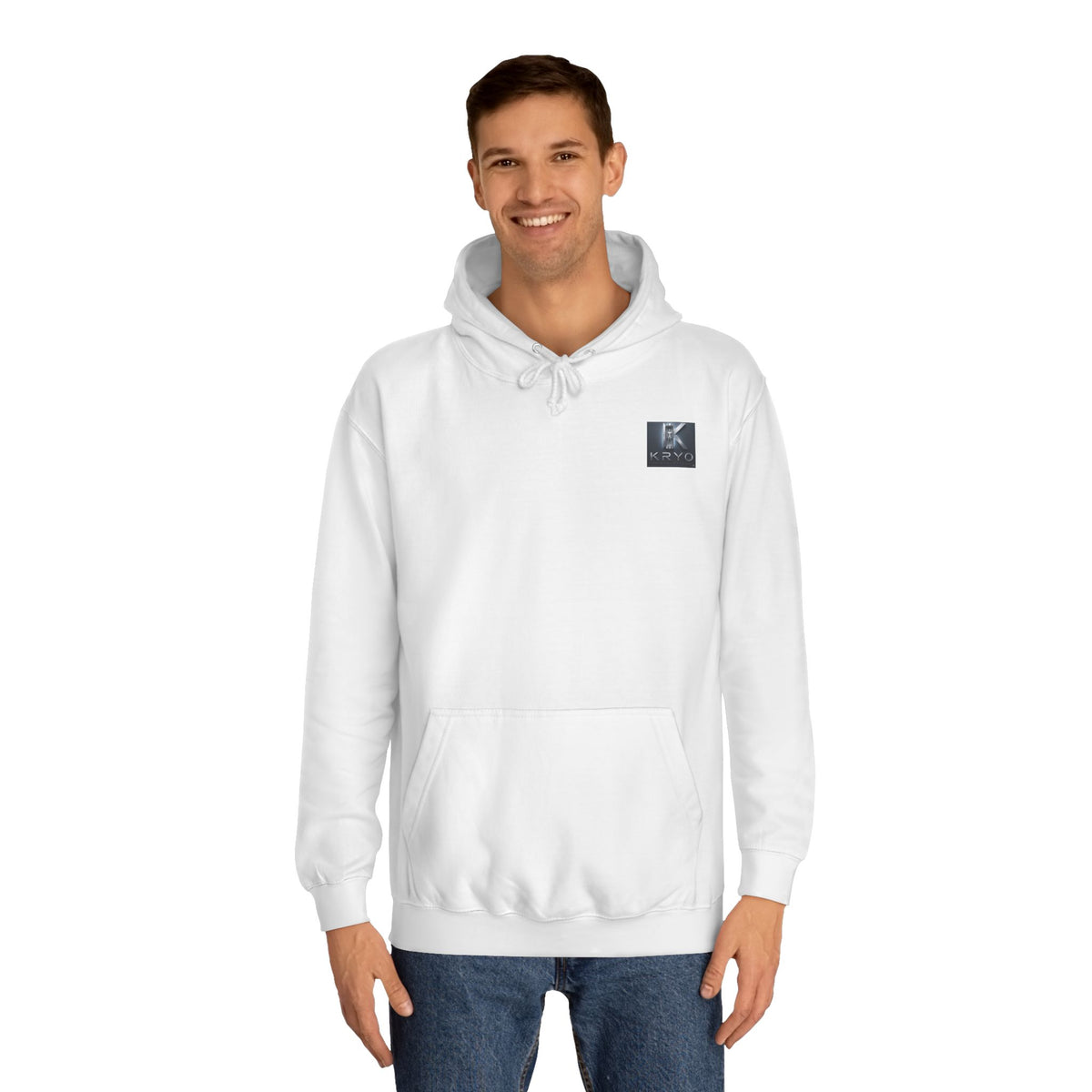 Ice Splash Hoodie — "KRYO" Graphic College Pullover