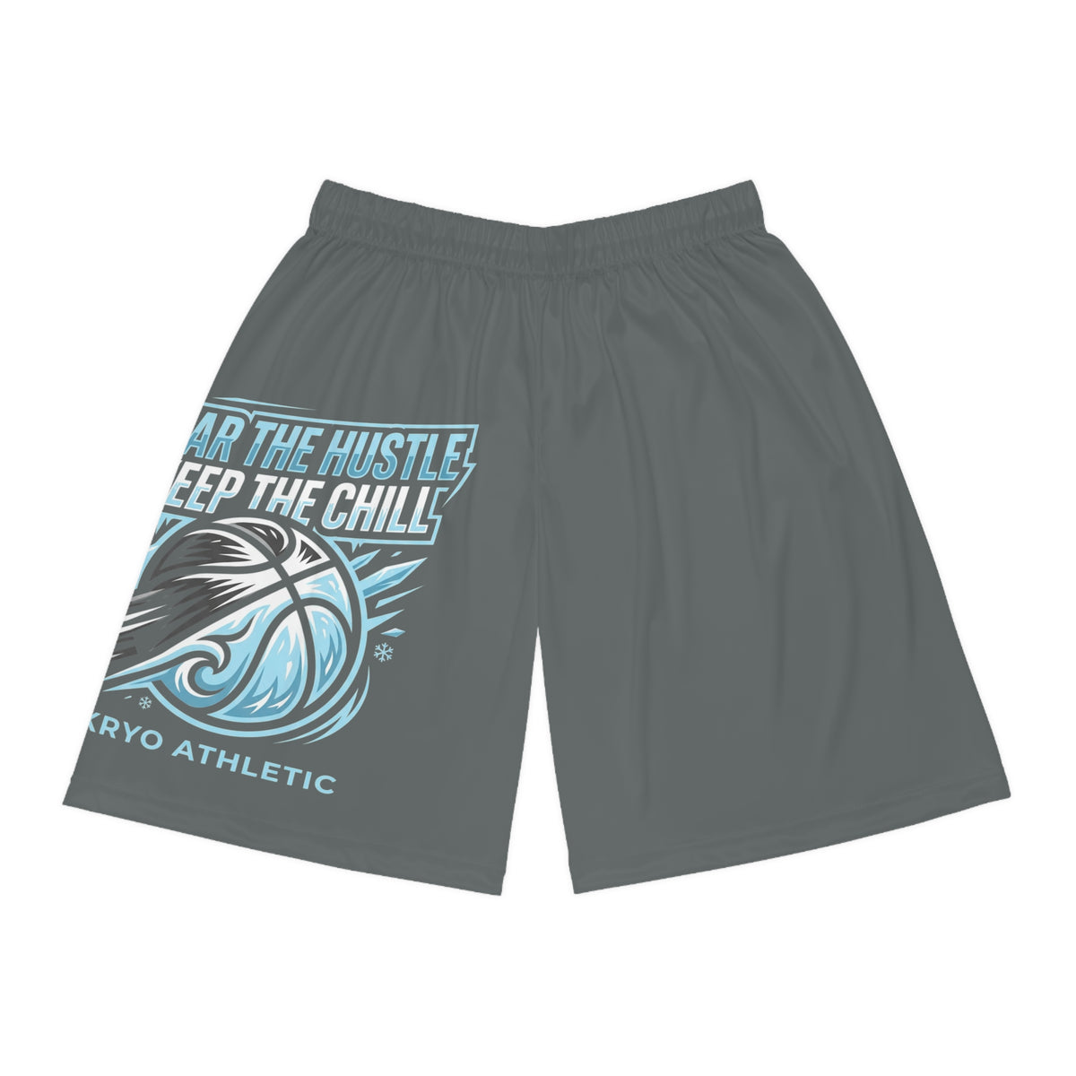 Basketball Shorts — "Wear the Hustle, Keep the Chill" Athletic AOP Shorts