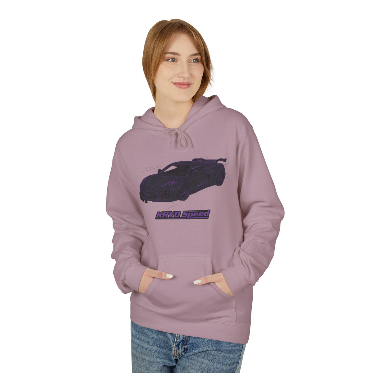 Car Silhouette KRYO Hoodie — 'Never Wrong' Graphic Pullover for Car Lovers