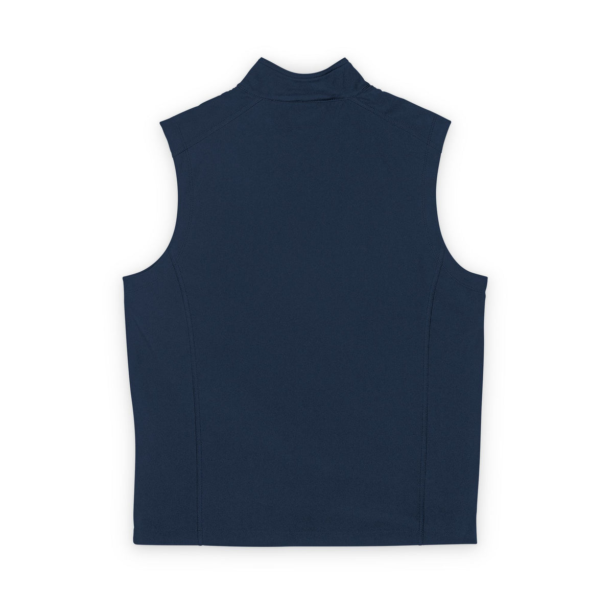 Men's Kryo Soft Shell Vest — Blue 'K' Logo Chest Patch, Windproof Layer for Casual & Workwear