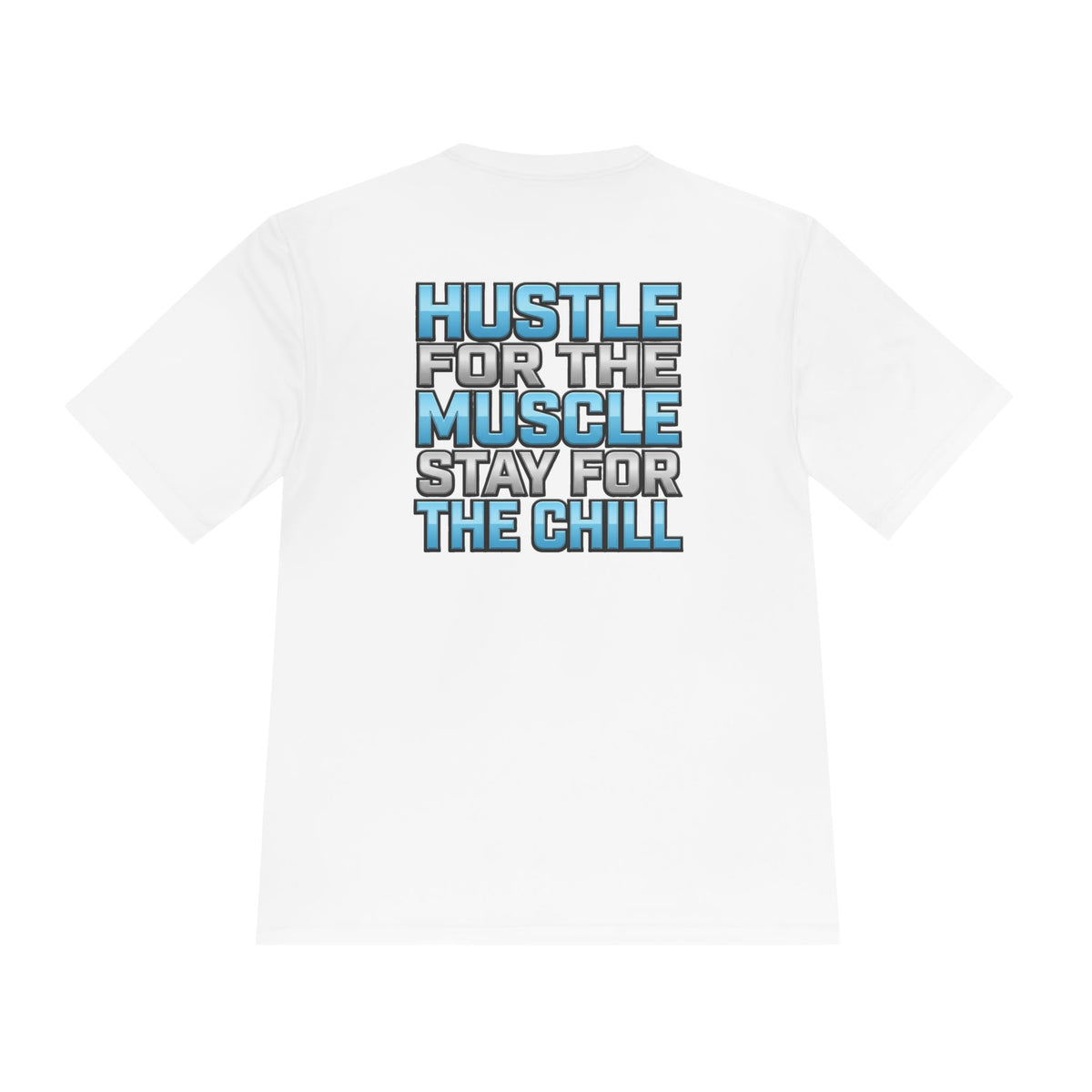 Kryo Workout Gear Hustle for the Muscle Graphic Tee — Moisture-Wicking Active Shirt