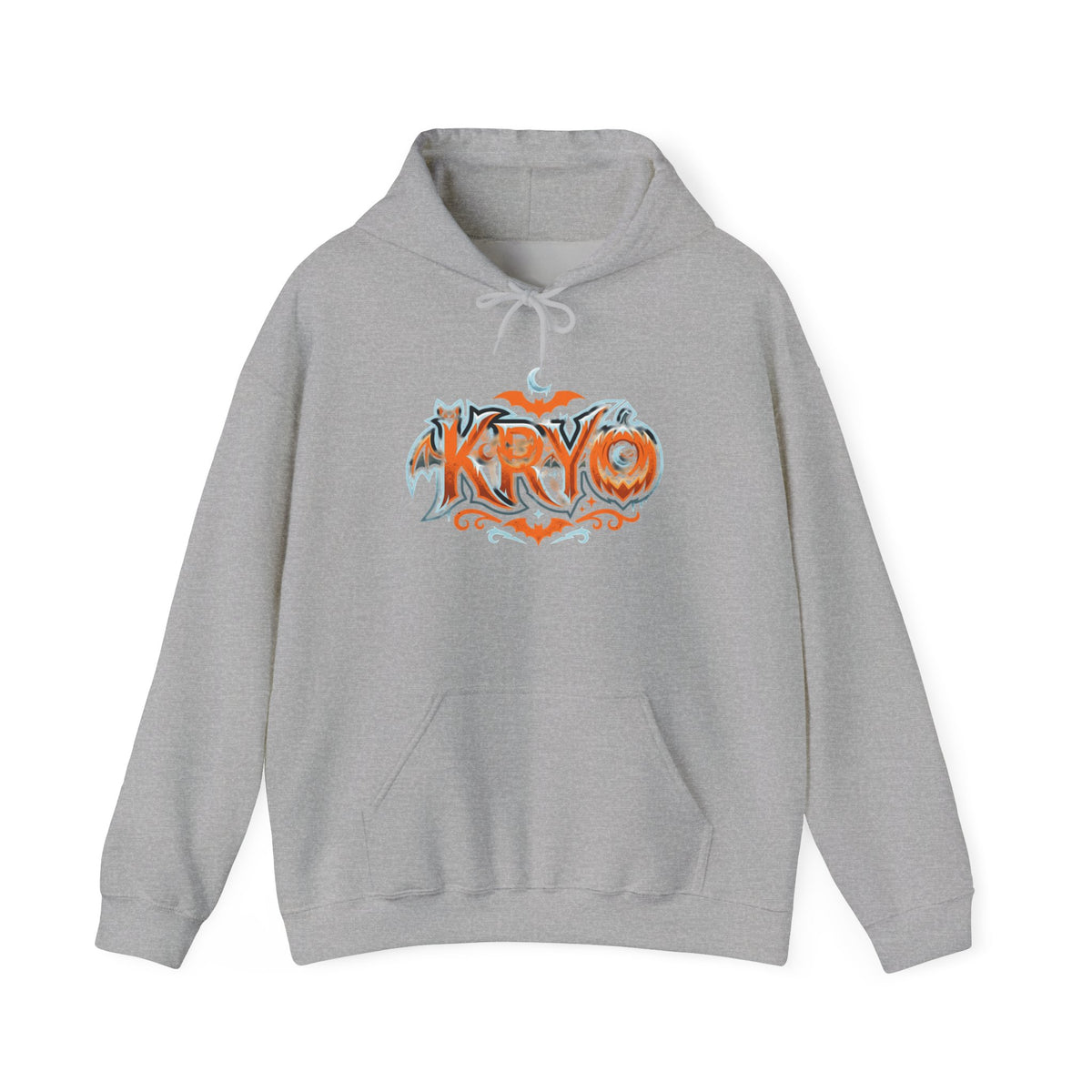 Hoodie — Halloween Haunted House Pumpkin Graphic