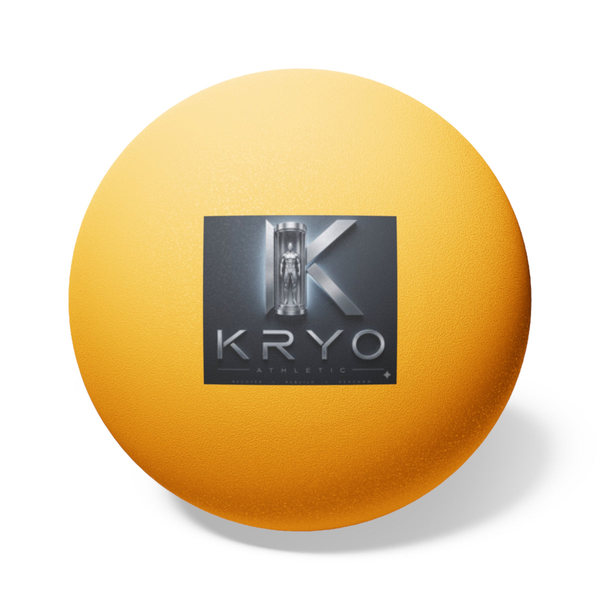 Kryo Ping Pong Balls – Pack of 6 Orange Table Tennis Balls with Kryo Logo
