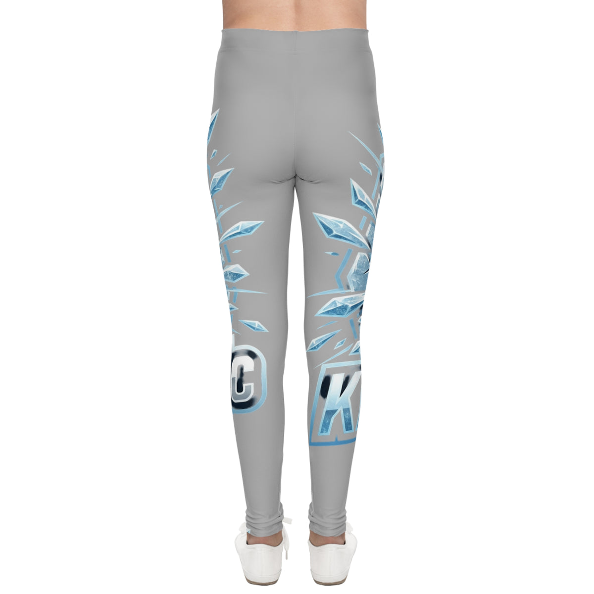 Kryo Youth Volleyball Leggings — Icy Smash Design