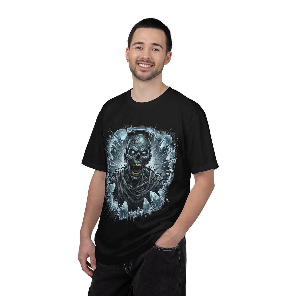 KRYO Skull Graphic T-Shirt — Horror Zombie Illustration Tee