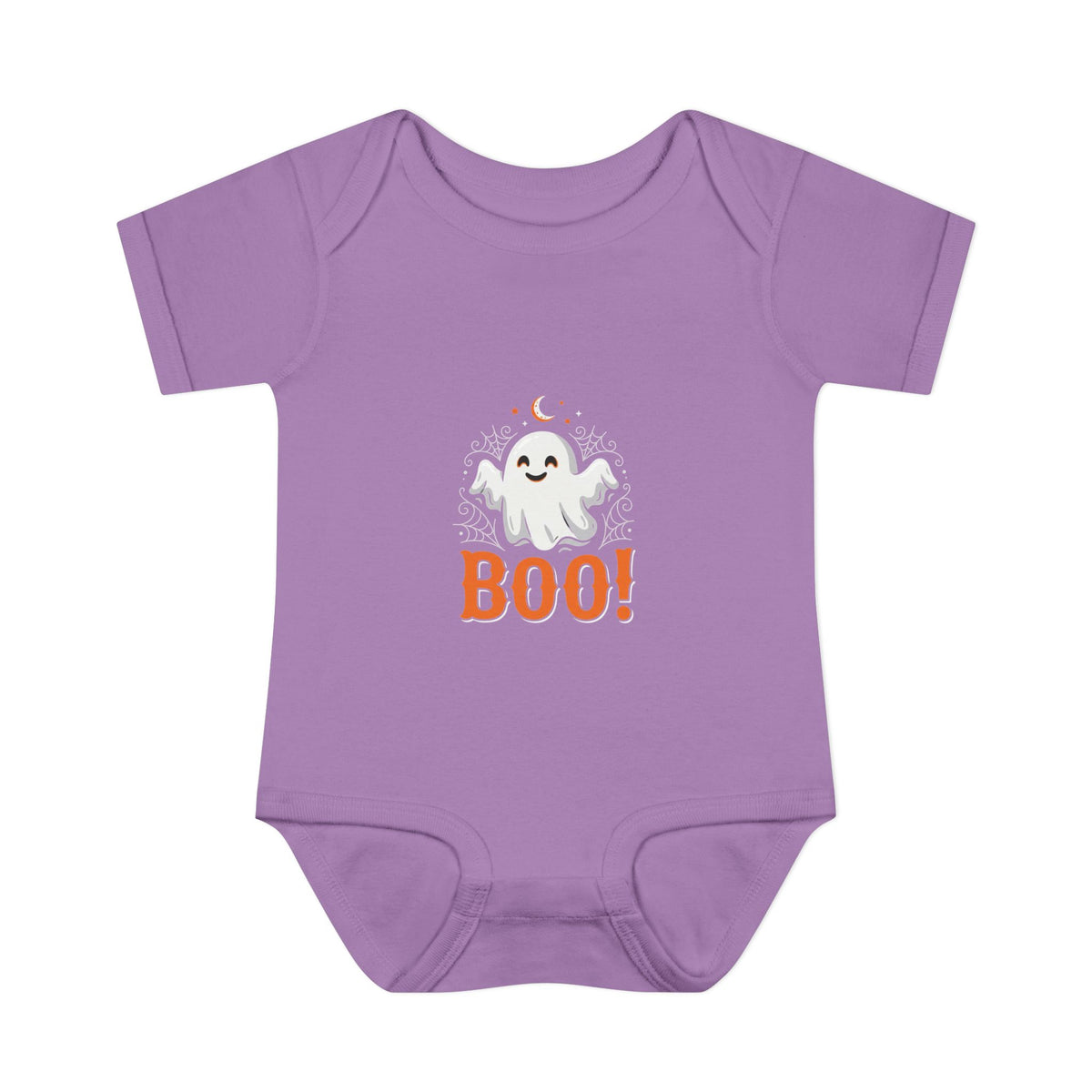 Baby Bodysuit - Kryo Cute Ghost "Boo!" Halloween Infant Onesie