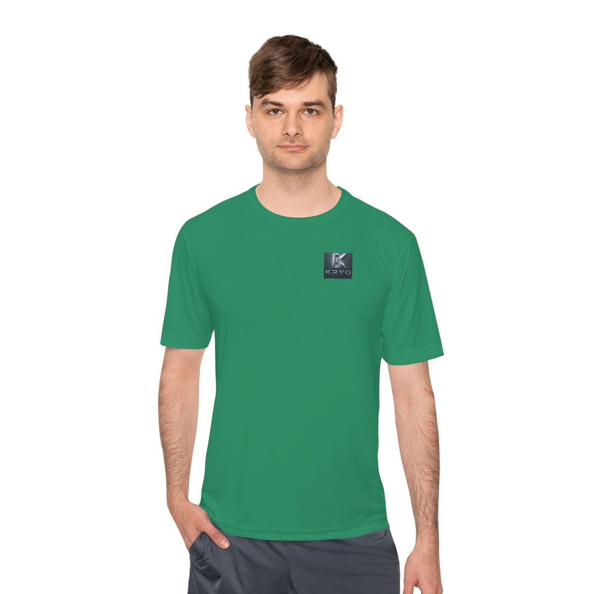 Kryo Workout Gear Hustle for the Muscle Graphic Tee — Moisture-Wicking Active Shirt