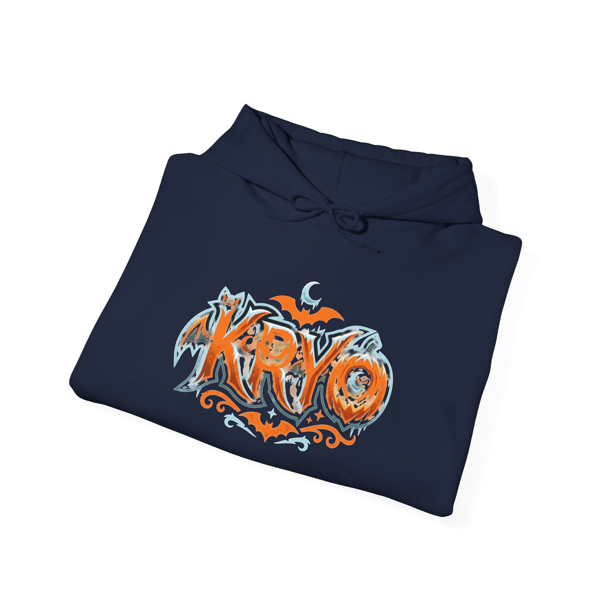 Hoodie — Halloween Haunted House Pumpkin Graphic