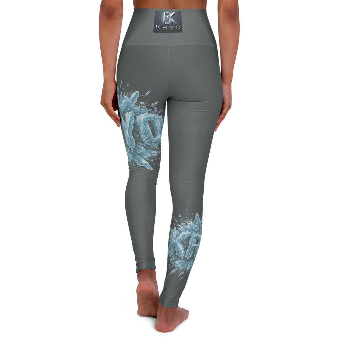 Kryo Ice Splash High-Waist Yoga Leggings