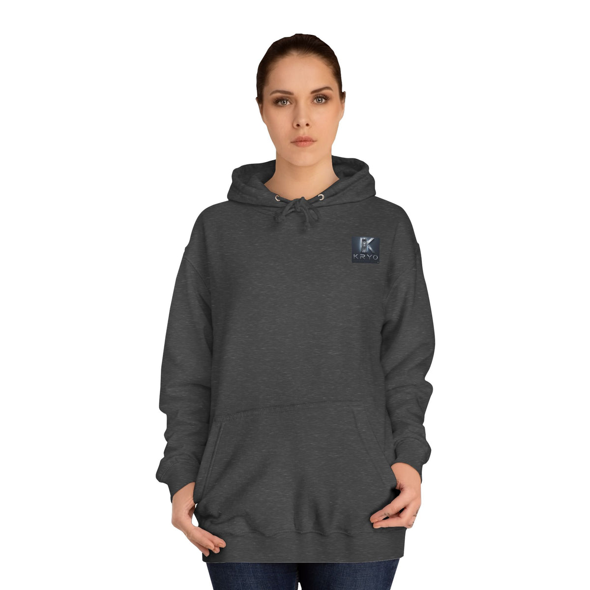 Ice Splash Hoodie — "KRYO" Graphic College Pullover