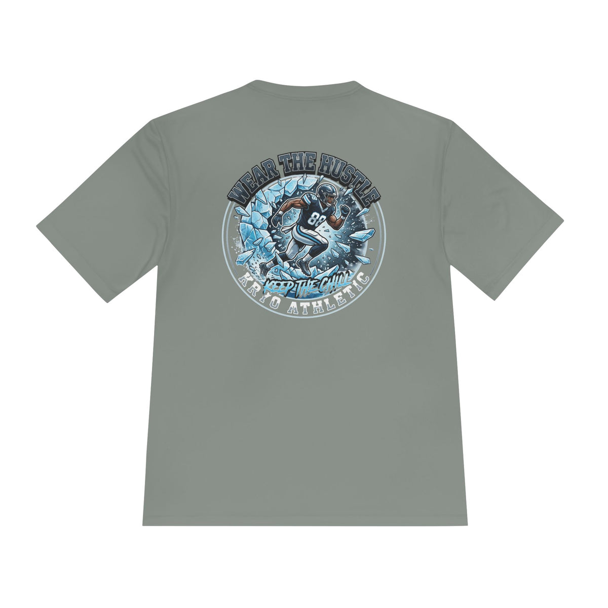 Kryo Football Icebreaker Football Tee — "Break the Ice" Sports Graphic Shirt