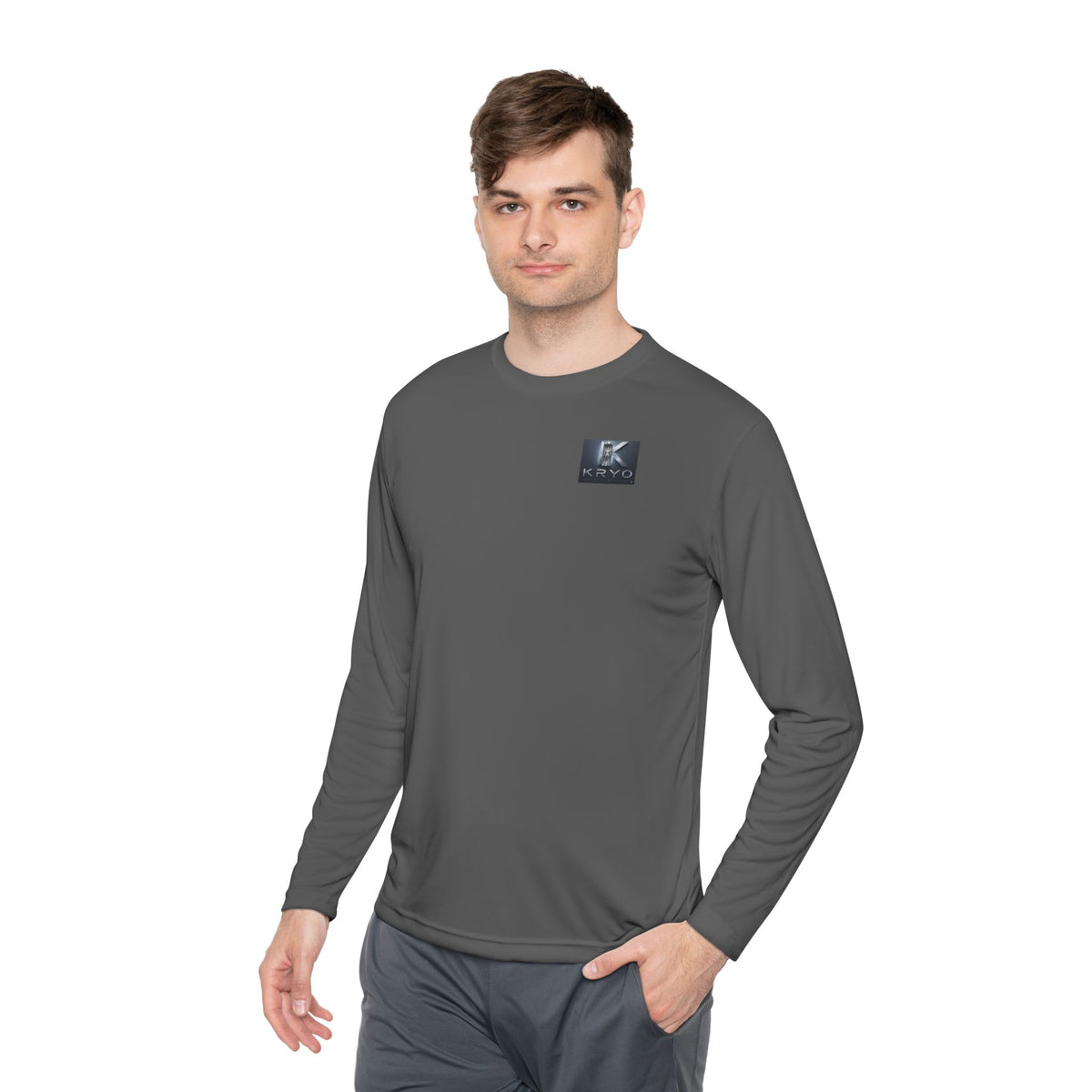 Kryo Long Sleeve Tee — 'Fear the Hustle, Keep the Chill' Graphic Basketball Design