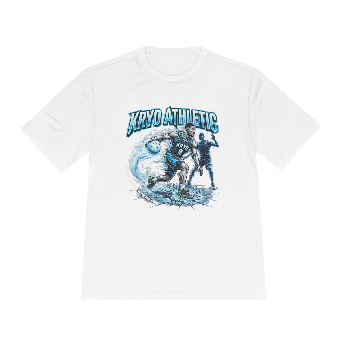 Kryo Athletic Basketball Graphic Tee — Performance Moisture‑Wicking Shirt