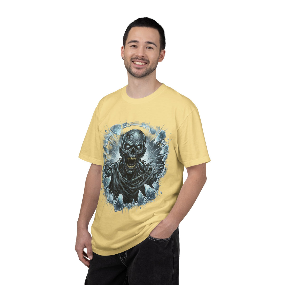 KRYO Skull Graphic T-Shirt — Horror Zombie Illustration Tee