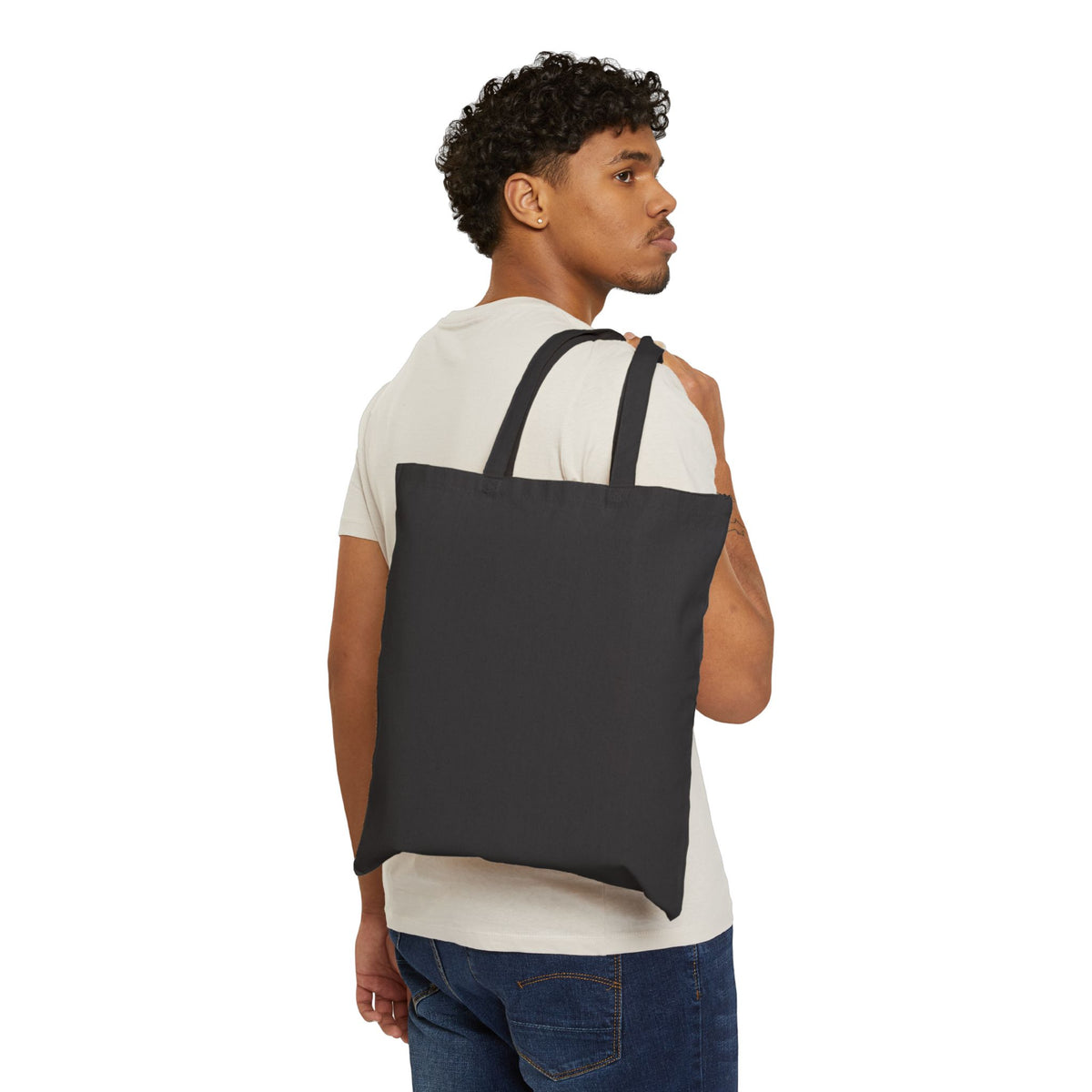 Tote Bag - KRYO Vintage Halloween Pumpkin Lettering Canvas Tote