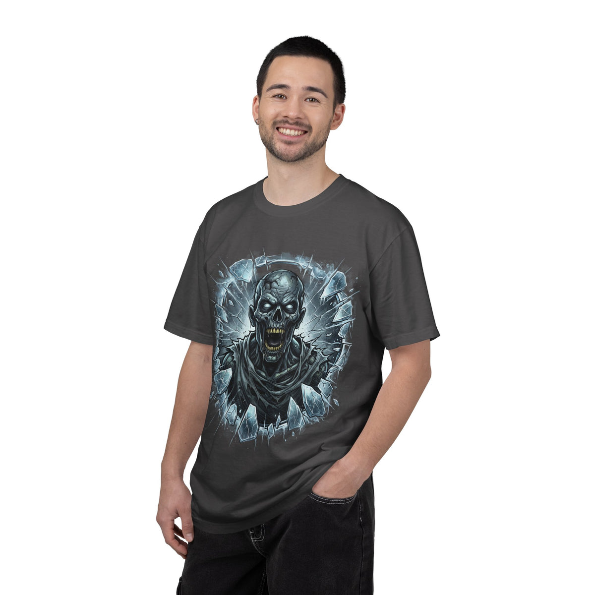 KRYO Skull Graphic T-Shirt — Horror Zombie Illustration Tee