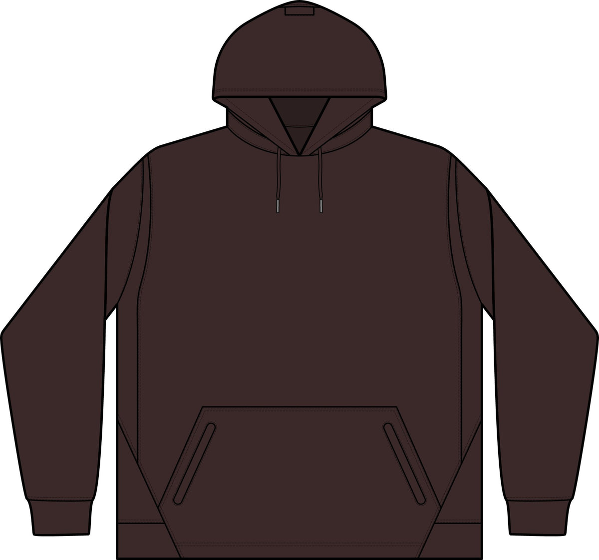 KRYO Tech Fleece Hooded Sweatshirt — Colorblock Performance Hoodie