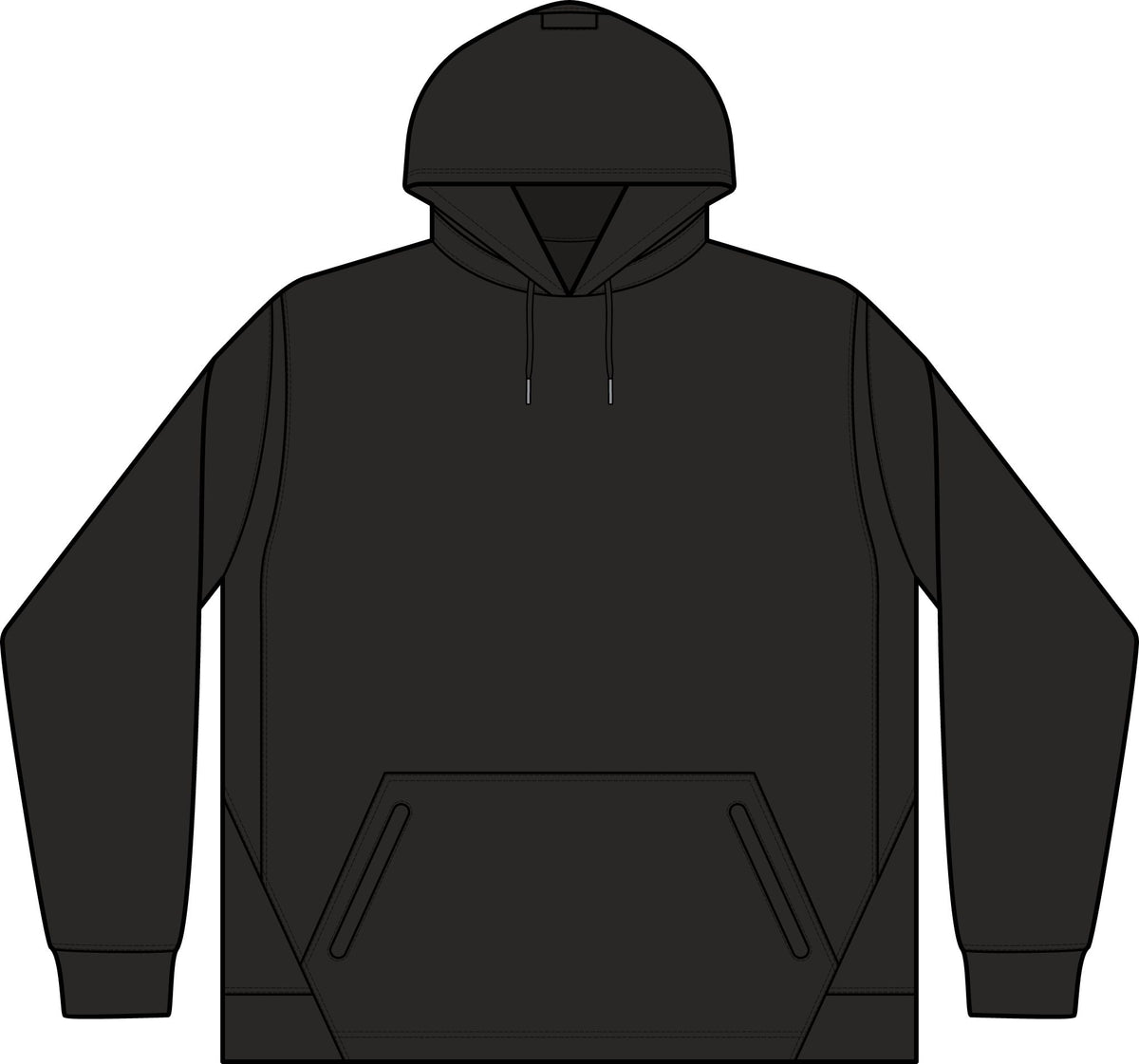 KRYO Tech Fleece Hooded Sweatshirt — Colorblock Performance Hoodie