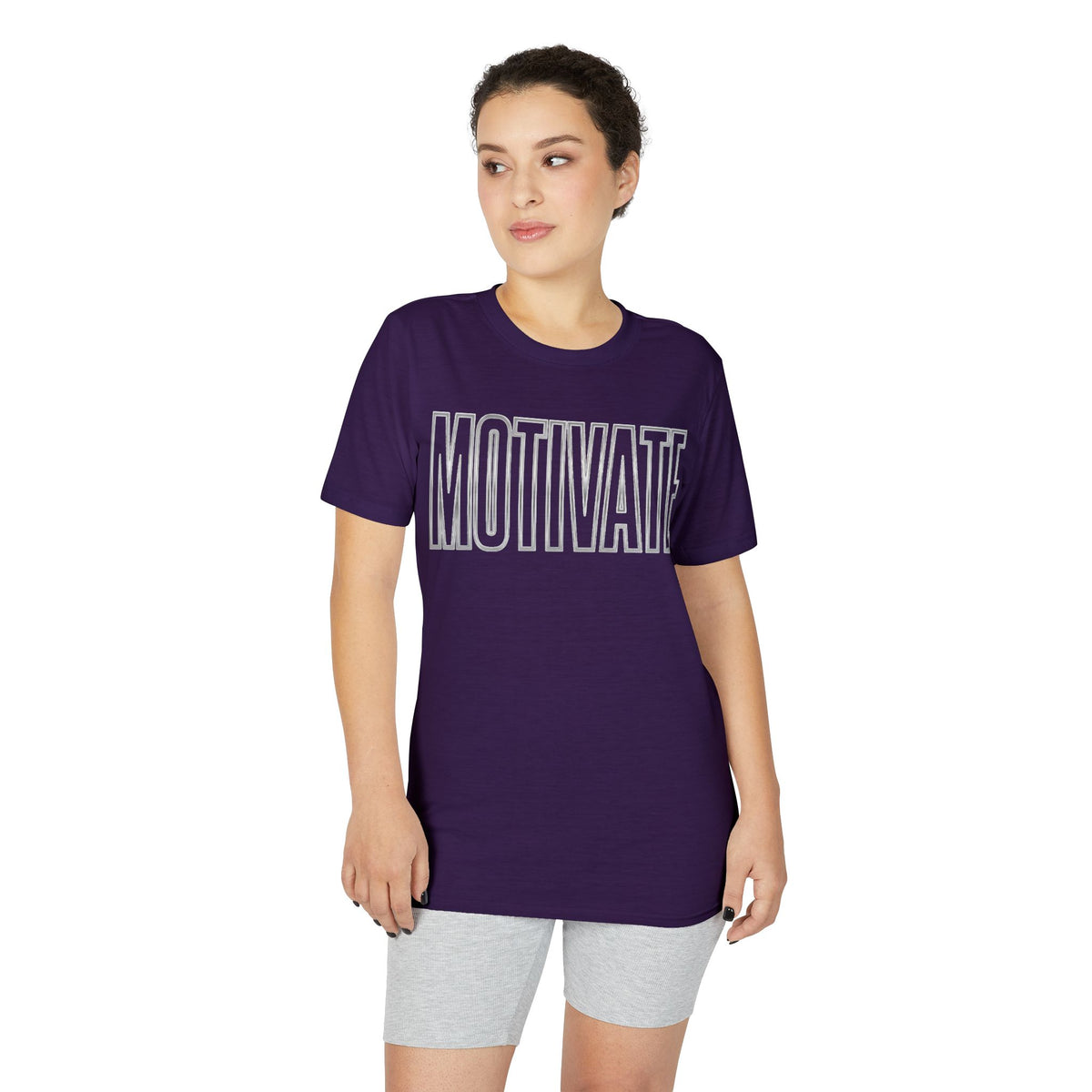 Kryo Workout Gear Motivate Performance T-Shirt — Vintage Block Letter Athletic Tee