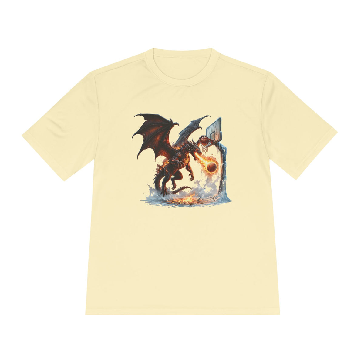 Dragon Basketball Tee — Fantasy Dragon Dunk Sports Shirt