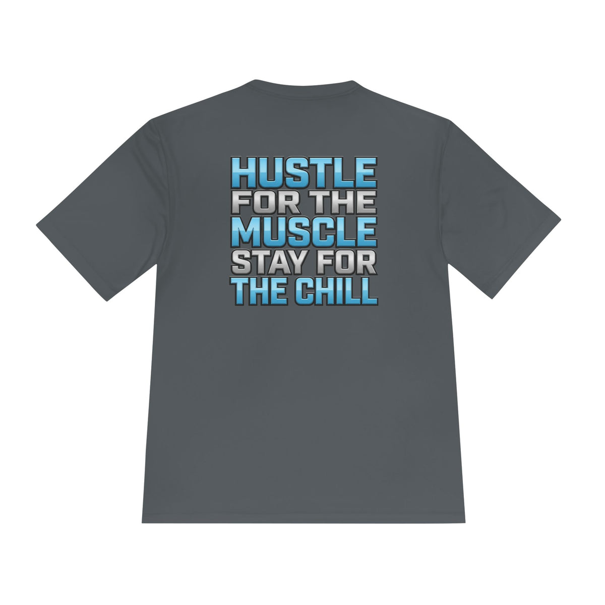 Kryo Workout Gear Hustle for the Muscle Graphic Tee — Moisture-Wicking Active Shirt