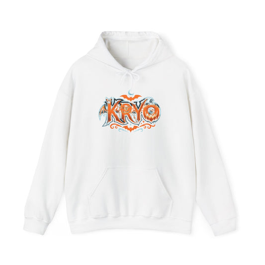 Kryo Graffiti Hoodie - Retro Orange Streetwear Pullover