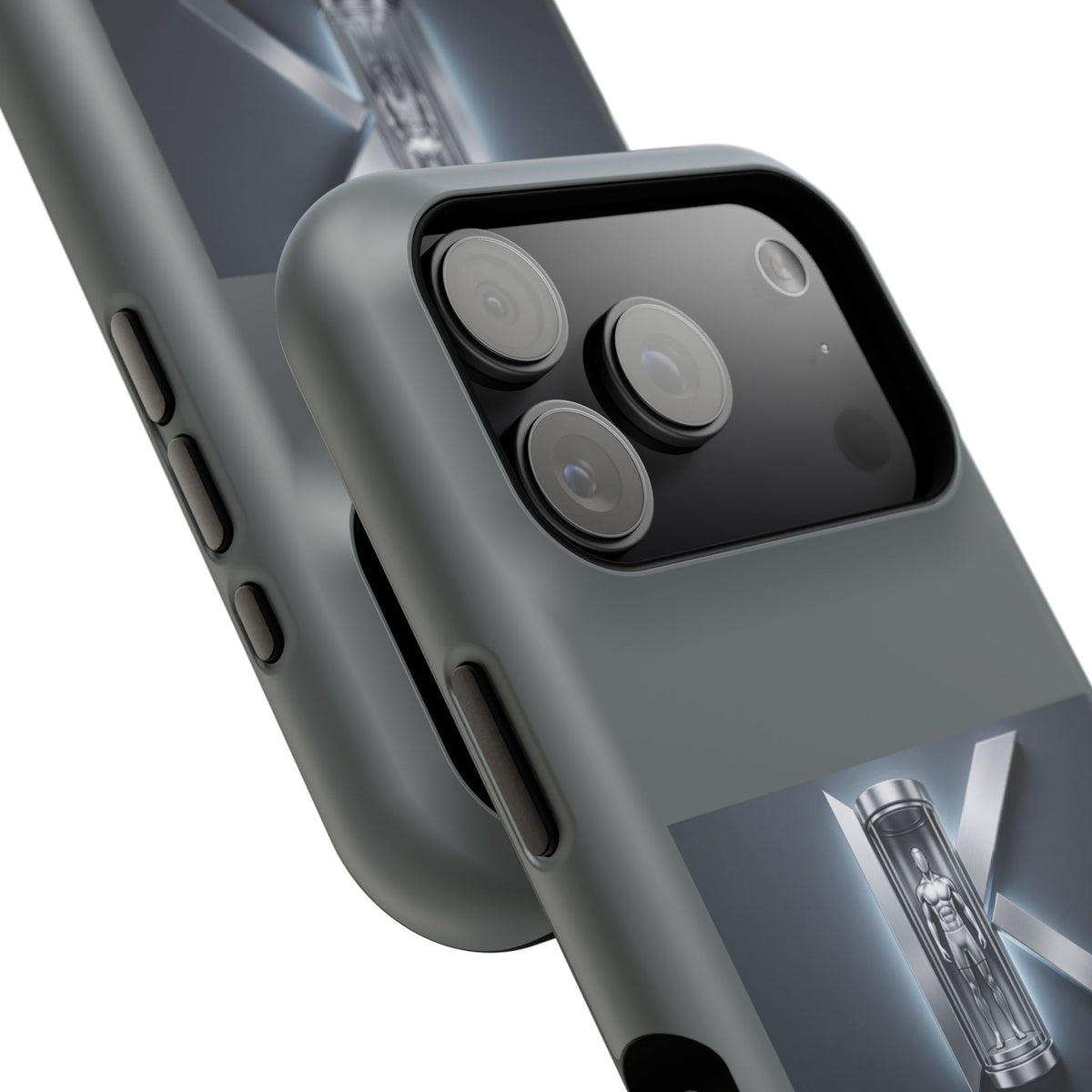Magnetic Impact-Resistant Phone Case — Kryo Metallic Logo