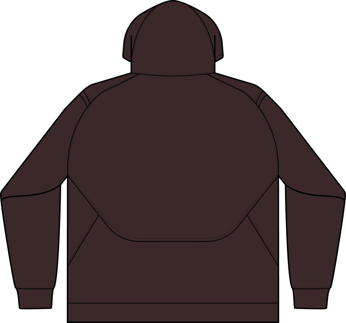 KRYO Tech Fleece Hooded Sweatshirt — Colorblock Performance Hoodie