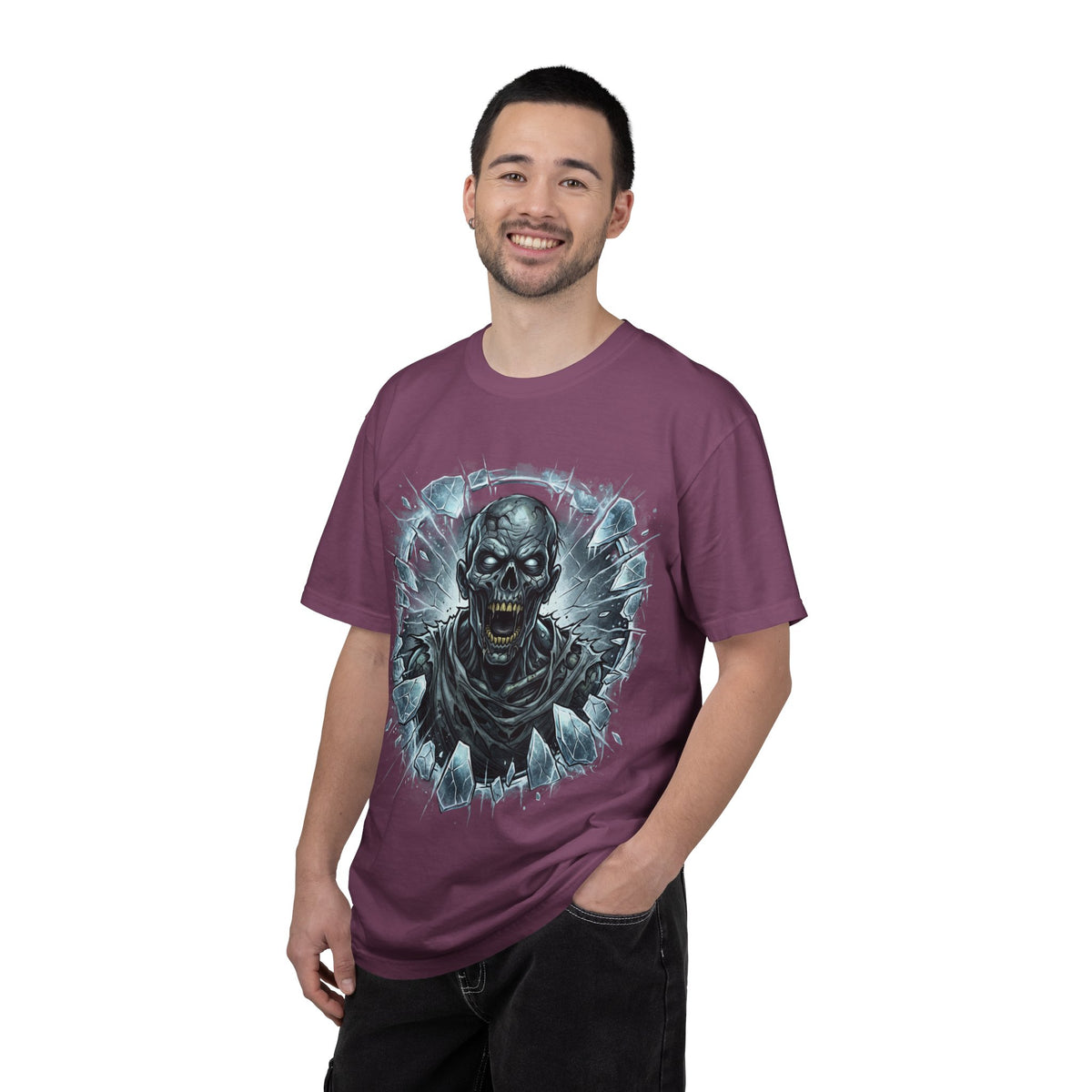 KRYO Skull Graphic T-Shirt — Horror Zombie Illustration Tee