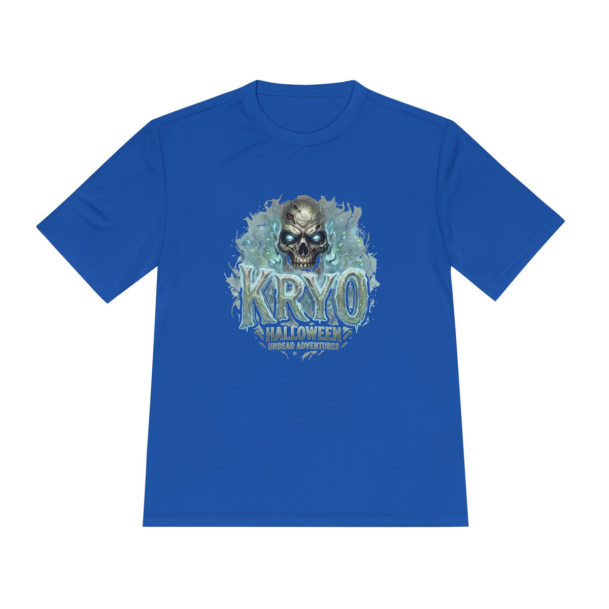 Kryo Halloween Skull Tee — Moisture‑Wicking Horror Graphic Tee