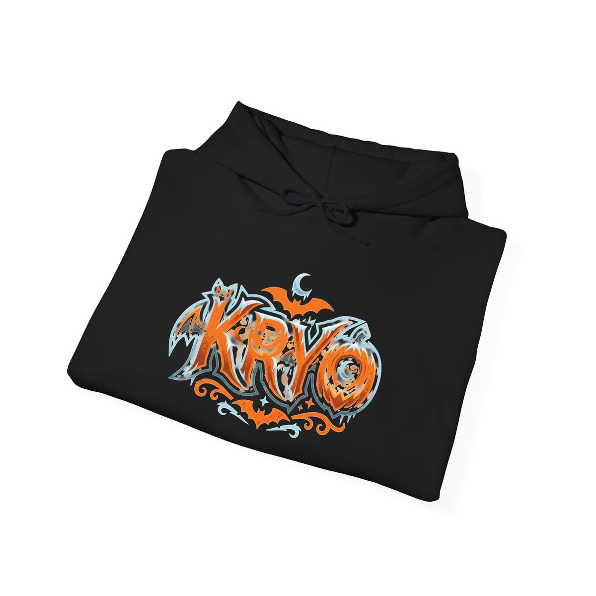 Hoodie — Halloween Haunted House Pumpkin Graphic