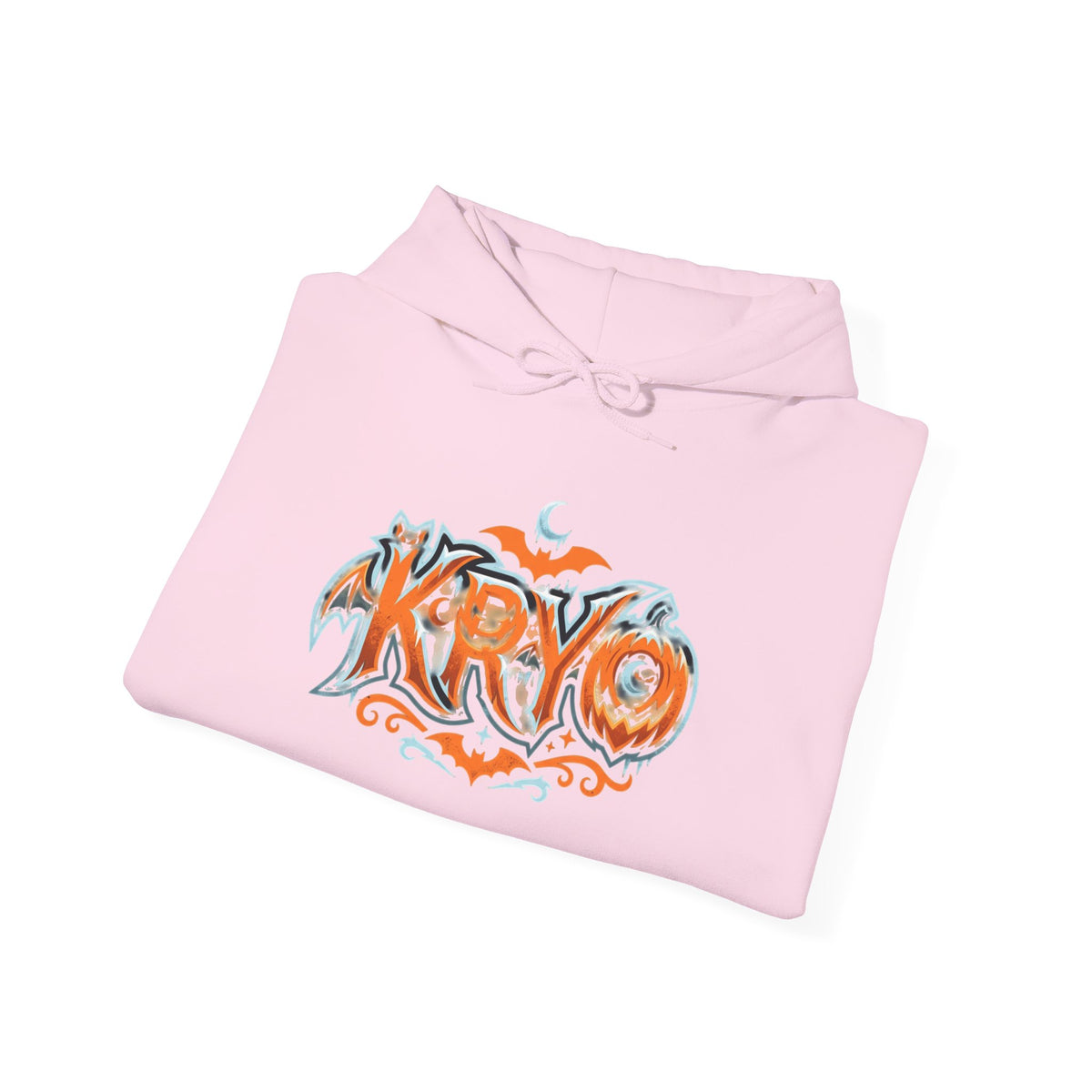 Hoodie — Halloween Haunted House Pumpkin Graphic