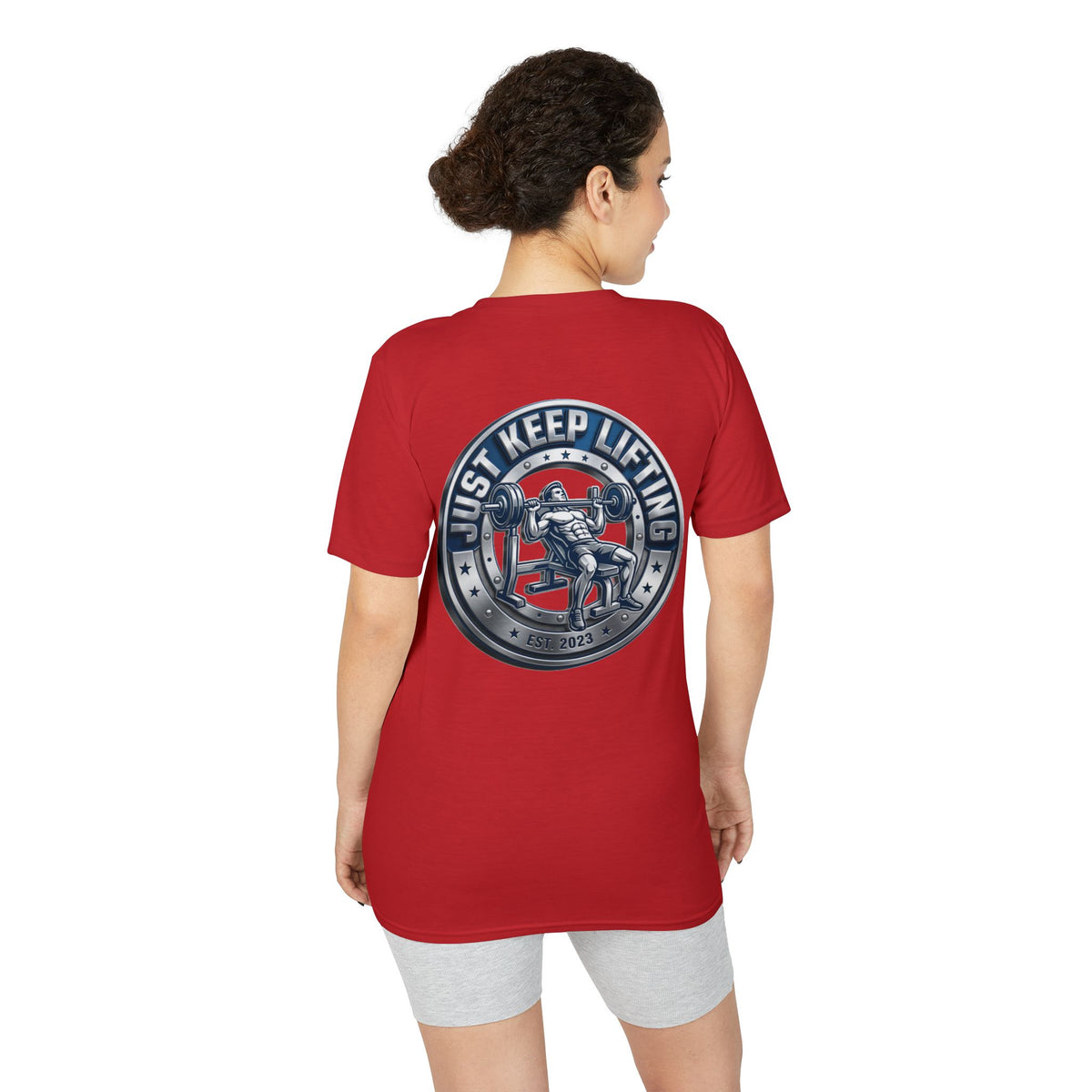 Kryo Workout Gear T-Shirt — "Just Keep Lifting" Gym Tee (Performance)