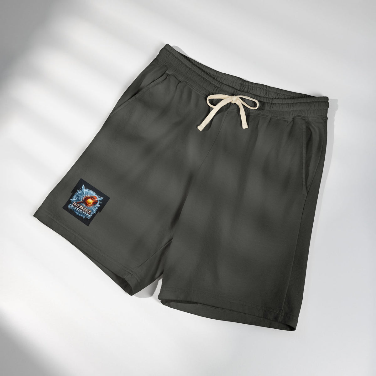 Kryo Paddleball Fleece Sweat Shorts — Vintage Sunrise Patch