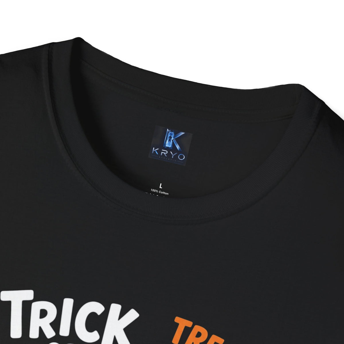 Kryo Cute Trick or Treat Ghosts Halloween T-Shirt — Cute Kids & Adult Costume Tee