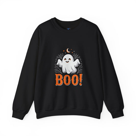 Halloween Ghost 'Boo!' Kryo Crewneck Sweatshirt