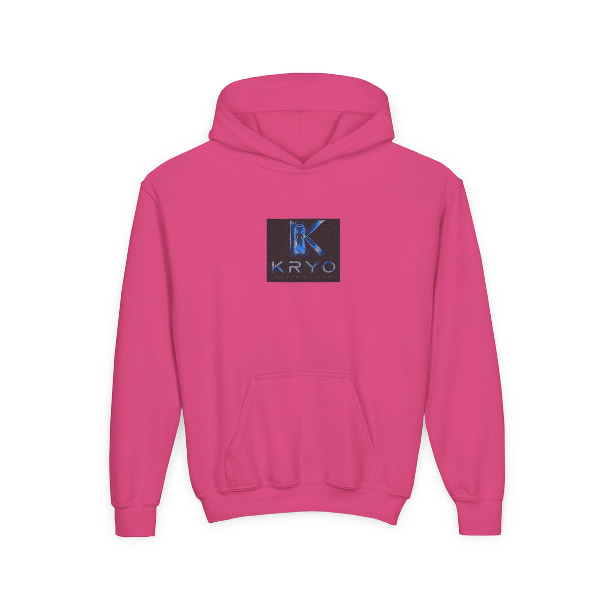 Youth Hoodie with KRYO Blue Logo — Cool Gamer Streetwear