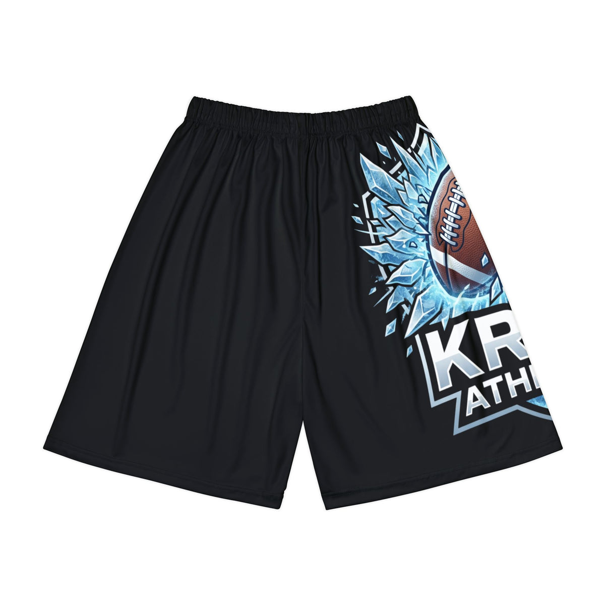 Football Ice Burst Athletic Shorts — Kryo Men’s Sports Shorts