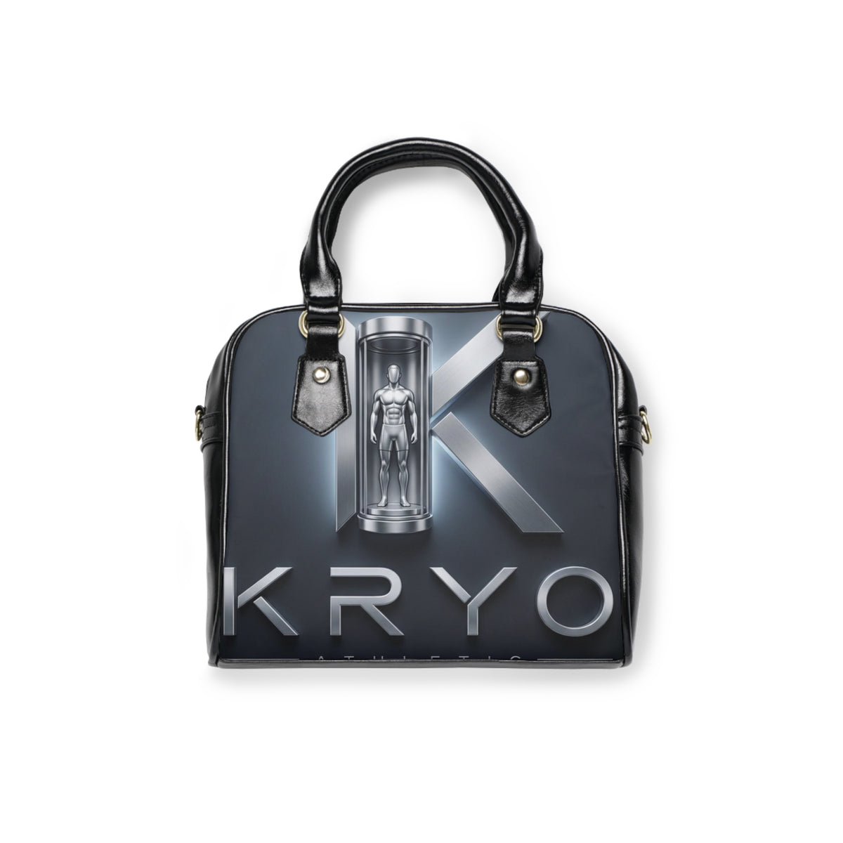 KRYO Sci‑Fi Shoulder Handbag – Futuristic Cryo Chamber Design