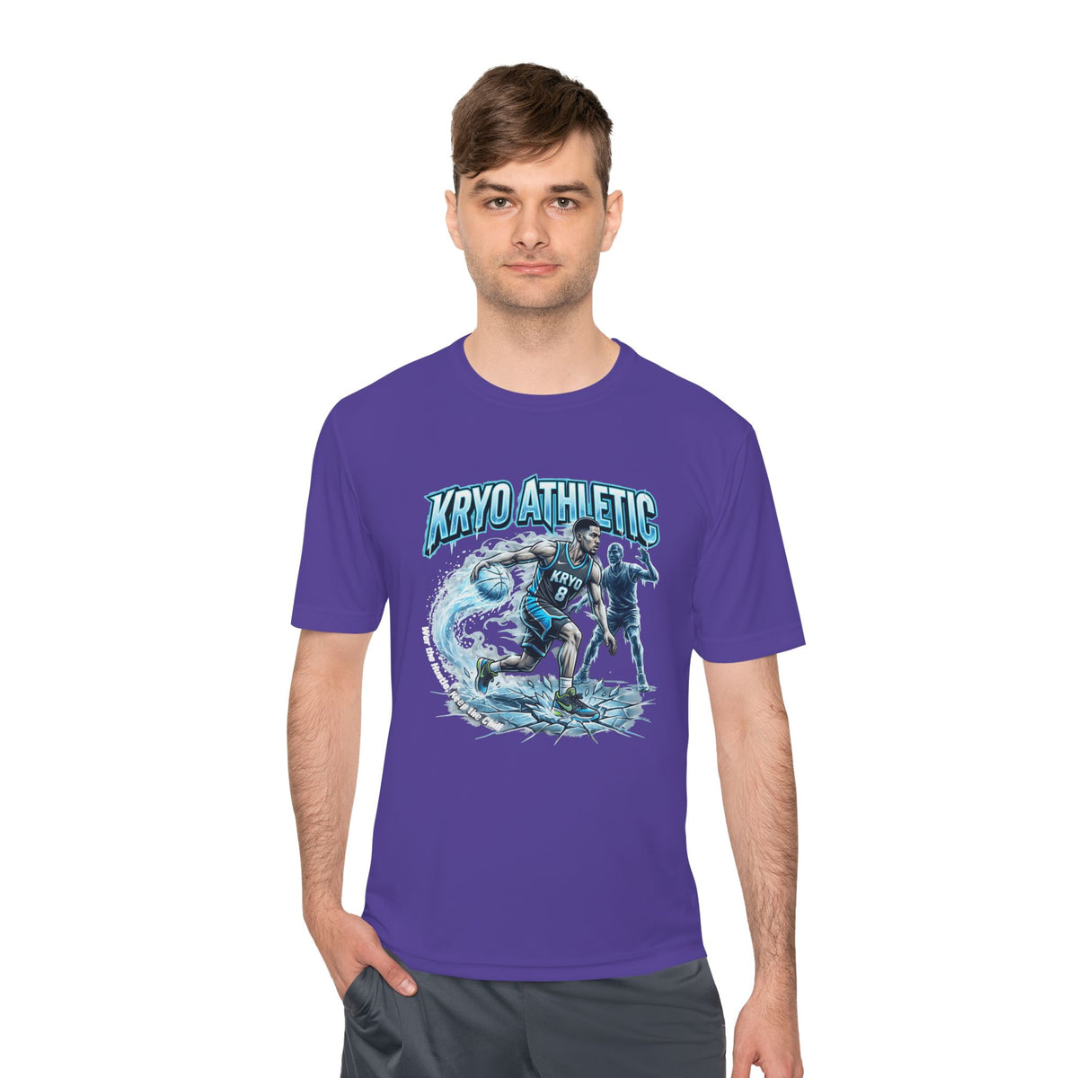 Kryo Athletic Basketball Graphic Tee — Performance Moisture‑Wicking Shirt