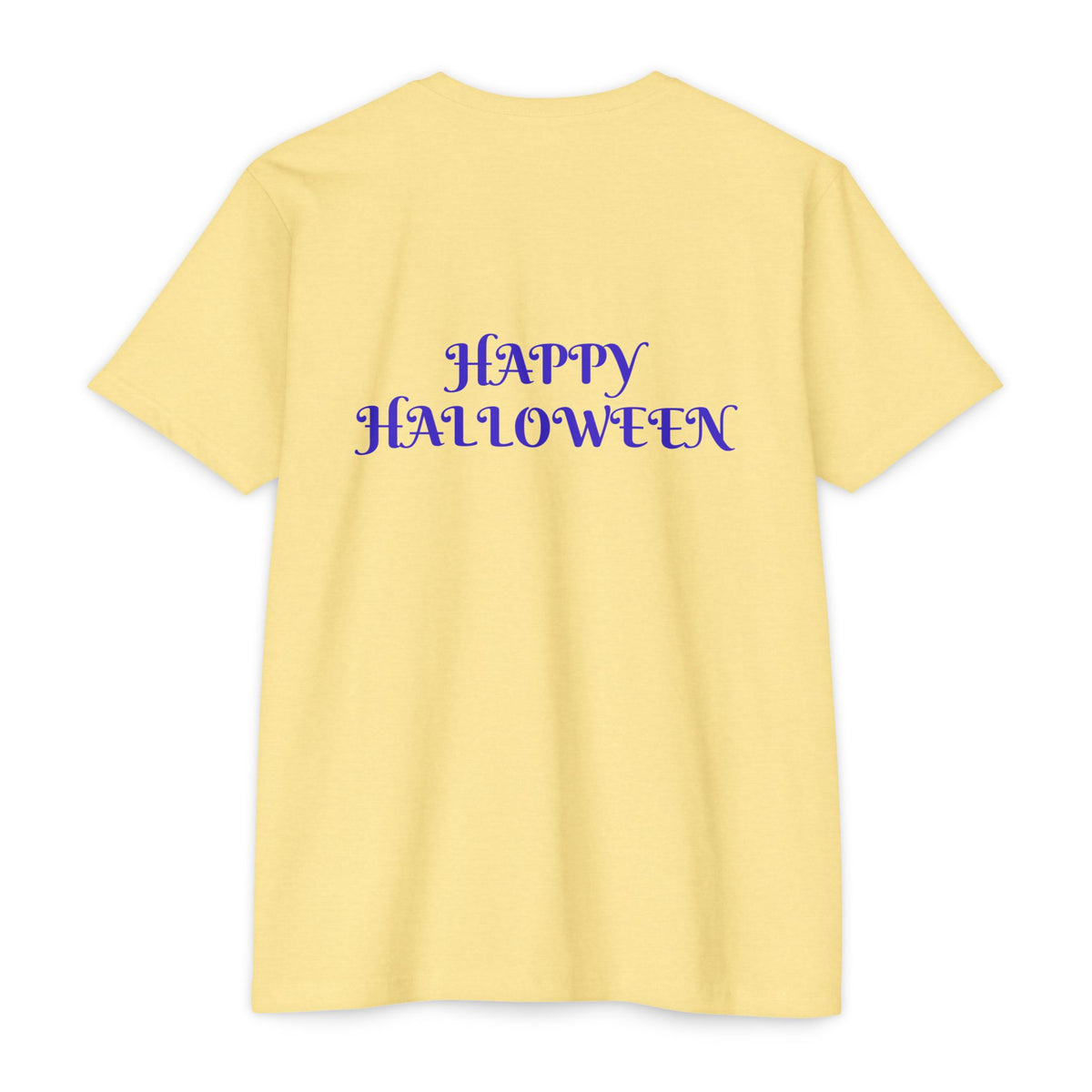 Trick or Treat Cute KRYO Monsters T-Shirt — "Happy Halloween" Back Print