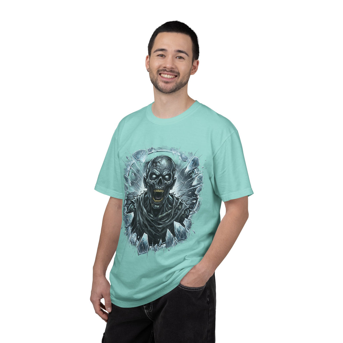 KRYO Skull Graphic T-Shirt — Horror Zombie Illustration Tee