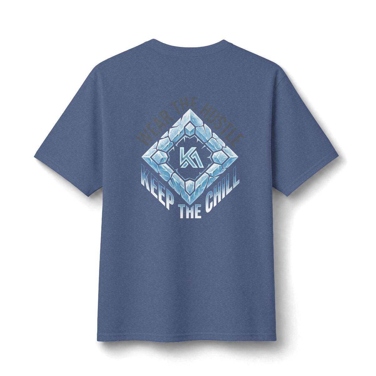 Baseball Diamond Wear the Hustle Keep the Chill T-Shirt — Kryo Ice Logo Graphic Tee