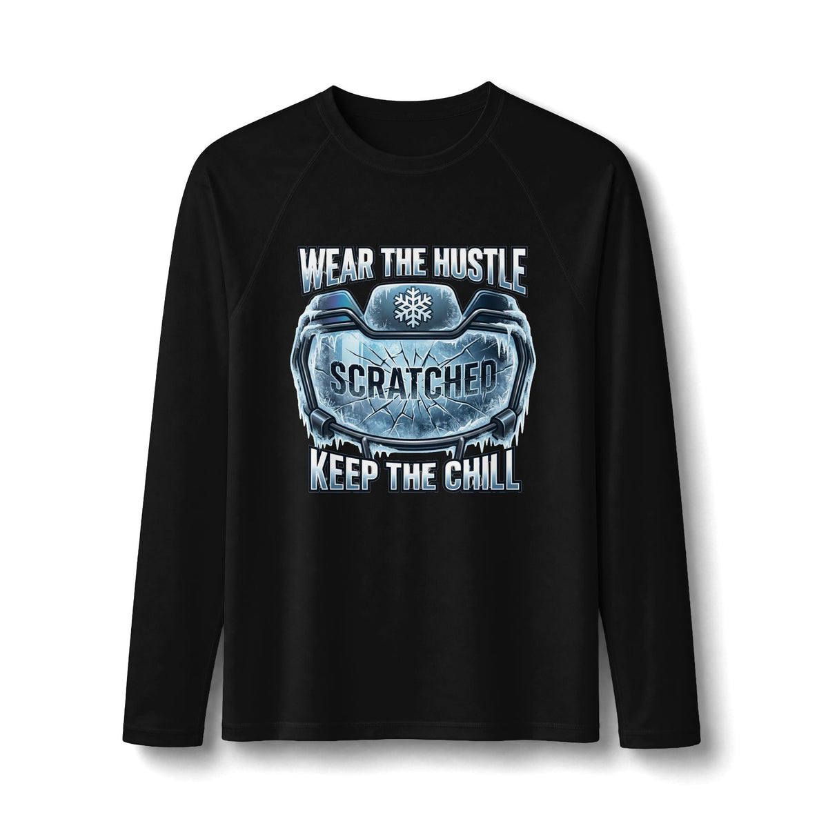 Kryo Football Keep the Chill Scratched Rashguard Long Sleeve Tee