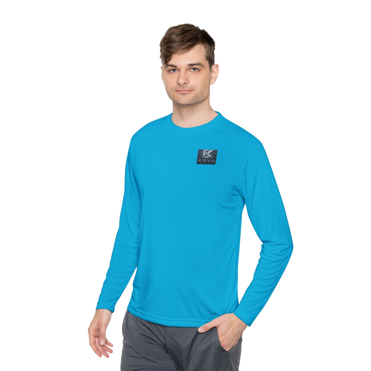 Kryo Long Sleeve Tee — 'Fear the Hustle, Keep the Chill' Graphic Basketball Design
