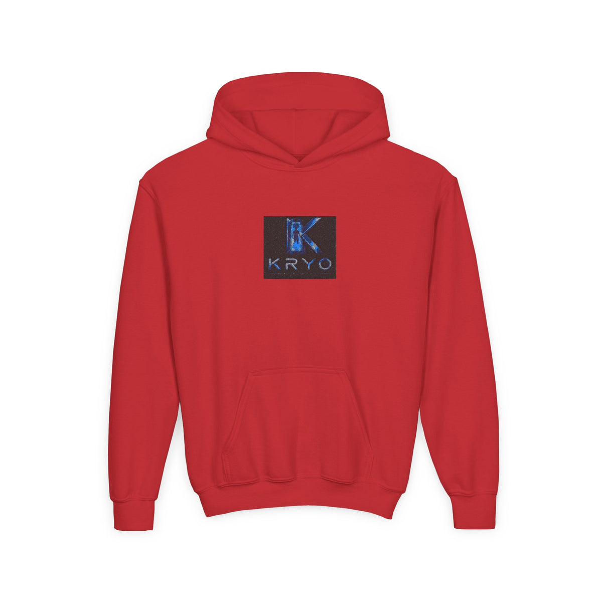 Youth Hoodie with KRYO Blue Logo — Cool Gamer Streetwear